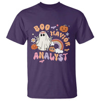 Behavior Analyst Halloween Boo Sheet T Shirt Boo-Havior Analyst ABA RBT BCBA Therapist - Wonder Print Shop