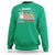 Hallothanksmas Sweatshirt Halloween Thanksgiving Christmas Groovy Happy HalloThanksMas - Wonder Print Shop