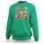 Hallothanksmas Sweatshirt Halloween Thanksgiving Christmas Happy HalloThanksMas Latte - Wonder Print Shop
