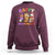 Hallothanksmas Sweatshirt Halloween Thanksgiving Christmas Happy HalloThanksMas Latte - Wonder Print Shop