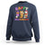 Hallothanksmas Sweatshirt Halloween Thanksgiving Christmas Happy HalloThanksMas Latte - Wonder Print Shop