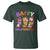 Hallothanksmas T Shirt Halloween Thanksgiving Christmas Happy HalloThanksMas Latte - Wonder Print Shop