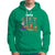 Hallothanksmas Hoodie Halloween Thanksgiving Christmas HalloThanksMas Skeleton - Wonder Print Shop
