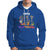 Hallothanksmas Hoodie Halloween Thanksgiving Christmas HalloThanksMas Skeleton - Wonder Print Shop