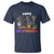 Hallothanksmas T Shirt Halloween Thanksgiving Christmas HalloThanksMas Skeleton - Wonder Print Shop