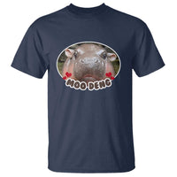 Baby Hippo Moo Deng T Shirt Cute Pygmy Hippopotamus Meme - Wonder Print Shop