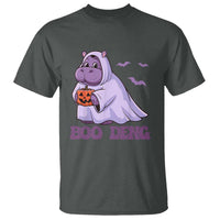 Baby Hippo Moo Deng T Shirt Boo-deng Halloween Cute Pygmy Hippopotamus - Wonder Print Shop