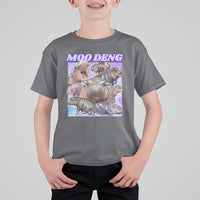 Baby Hippo Moo Deng T Shirt For Kid The Famous Cute Pygmy Hippopotamus - Wonder Print Shop