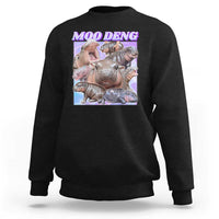 Baby Hippo Moo Deng Sweatshirt The Famous Cute Pygmy Hippopotamus - Wonder Print Shop