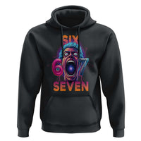Mason 67 Chaos Edition Hoodie Psychedelic Screaming Six Seven Meme - Wonder Print Shop