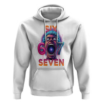 Mason 67 Chaos Edition Hoodie Psychedelic Screaming Six Seven Meme - Wonder Print Shop