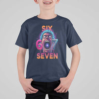 Mason 67 Chaos Edition T Shirt For Kid Psychedelic Screaming Six Seven Meme - Wonder Print Shop