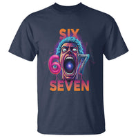 Mason 67 Chaos Edition T Shirt Psychedelic Screaming Six Seven Meme - Wonder Print Shop