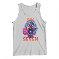 Mason 67 Chaos Edition Tank Top Psychedelic Screaming Six Seven Meme - Wonder Print Shop