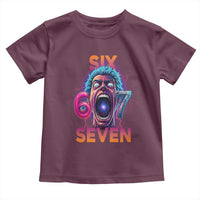 Mason 67 Chaos Edition Toddler T Shirt Psychedelic Screaming Six Seven Meme - Wonder Print Shop