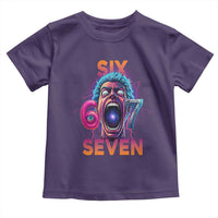 Mason 67 Chaos Edition Toddler T Shirt Psychedelic Screaming Six Seven Meme - Wonder Print Shop
