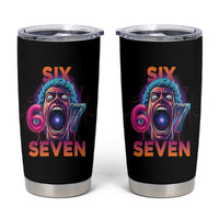 Mason 67 Chaos Edition Tumbler Cup Psychedelic Screaming Six Seven Meme - Wonder Print Shop