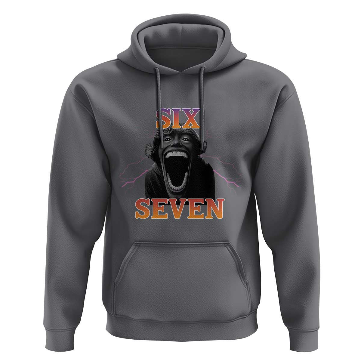 Mason 67 Kid Meme Hoodie Devil Edit Viral Six Seven Scream - Wonder Print Shop