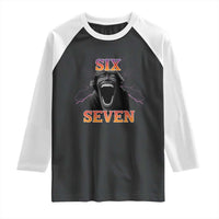 Mason 67 Kid Meme Raglan Shirt Devil Edit Viral Six Seven Scream - Wonder Print Shop