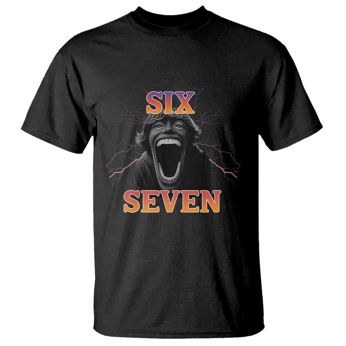 Mason 67 Kid Meme T Shirt Devil Edit Viral Six Seven Scream - Wonder Print Shop