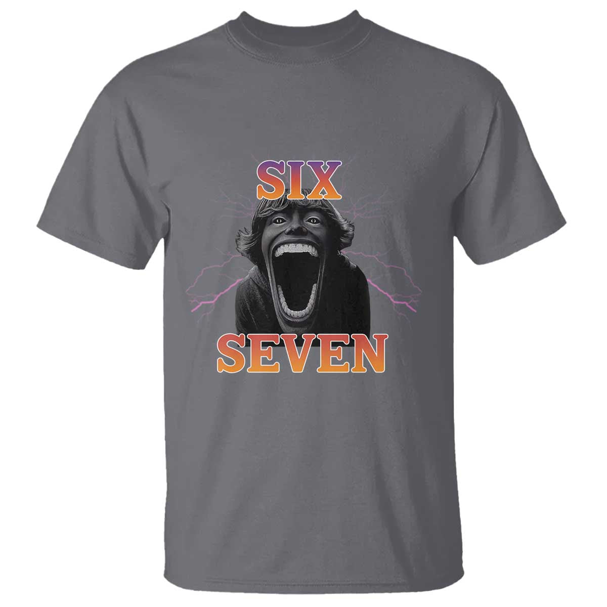 Mason 67 Kid Meme T Shirt Devil Edit Viral Six Seven Scream - Wonder Print Shop