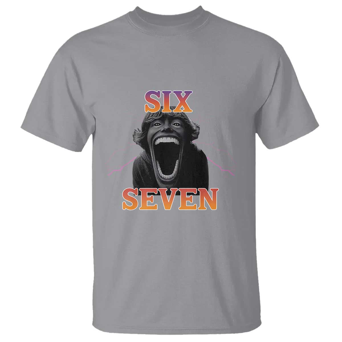 Mason 67 Kid Meme T Shirt Devil Edit Viral Six Seven Scream - Wonder Print Shop