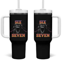 Mason 67 Kid Meme Tumbler With Handle Devil Edit Viral Six Seven Scream - Wonder Print Shop