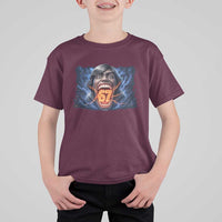Screaming Mason 67 Kid Meme T Shirt For Kid Six Seven Viral Devil Transformation Horror Edit - Wonder Print Shop