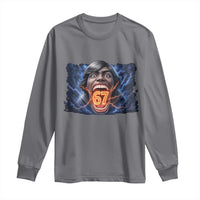 Screaming Mason 67 Kid Meme Long Sleeve Shirt Six Seven Viral Devil Transformation Horror Edit - Wonder Print Shop