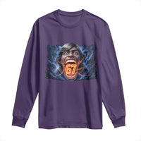 Screaming Mason 67 Kid Meme Long Sleeve Shirt Six Seven Viral Devil Transformation Horror Edit - Wonder Print Shop