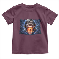 Screaming Mason 67 Kid Meme Toddler T Shirt Six Seven Viral Devil Transformation Horror Edit - Wonder Print Shop