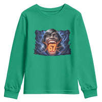 Screaming Mason 67 Kid Meme Youth Sweatshirt Six Seven Viral Devil Transformation Horror Edit - Wonder Print Shop