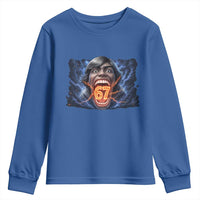 Screaming Mason 67 Kid Meme Youth Sweatshirt Six Seven Viral Devil Transformation Horror Edit - Wonder Print Shop