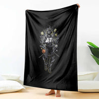 Mason 67 Energy Overload Throw Blanket Six Seven Meme Lightning Horror Devil Edit - Wonder Print Shop
