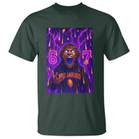 Mason 67 Meme Graphic T Shirt Glowing Eyes Devil Edit 6 7 Viral Six Seven Scream - Wonder Print Shop