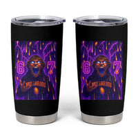 Mason 67 Meme Graphic Tumbler Cup Glowing Eyes Devil Edit 6 7 Viral Six Seven Scream - Wonder Print Shop