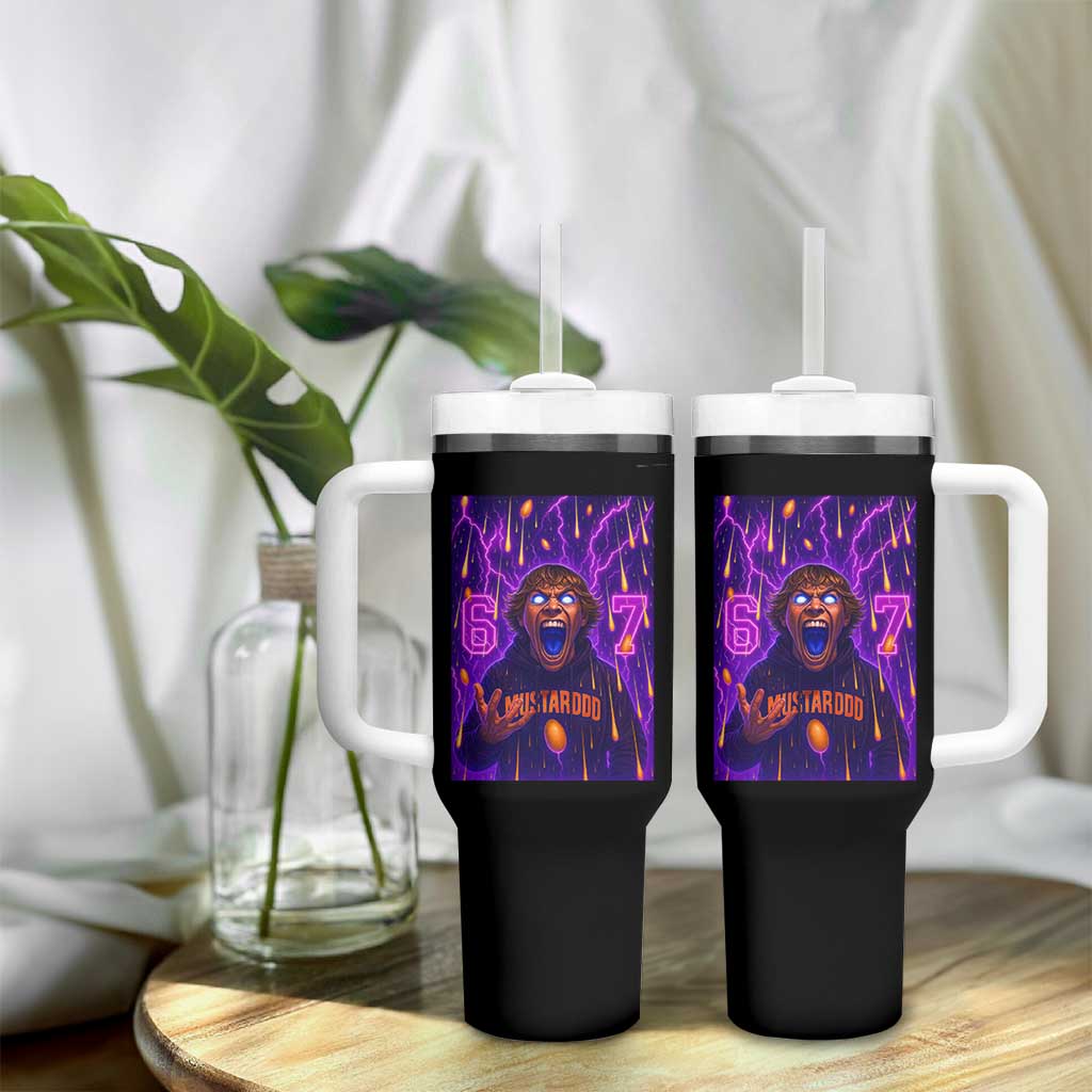 Mason 67 Meme Graphic Tumbler With Handle Glowing Eyes Devil Edit 6 7 Viral Six Seven Scream - Wonder Print Shop