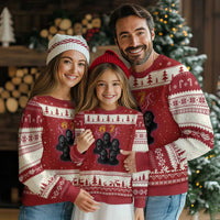 Mason 6 7 Meme Graphic Ugly Christmas Sweater Six Seven 67 Meme Horror Edit Bootleg - Wonder Print Shop