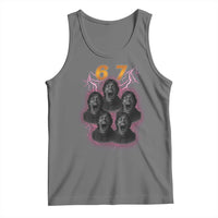 Mason 6 7 Meme Graphic Tank Top Six Seven 67 Meme Horror Edit Bootleg - Wonder Print Shop