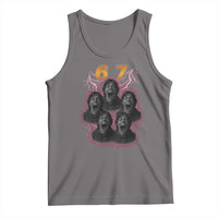 Mason 6 7 Meme Graphic Tank Top Six Seven 67 Meme Horror Edit Bootleg - Wonder Print Shop