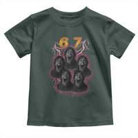 Mason 6 7 Meme Graphic Toddler T Shirt Six Seven 67 Meme Horror Edit Bootleg - Wonder Print Shop