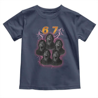 Mason 6 7 Meme Graphic Toddler T Shirt Six Seven 67 Meme Horror Edit Bootleg - Wonder Print Shop