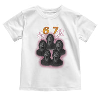 Mason 6 7 Meme Graphic Toddler T Shirt Six Seven 67 Meme Horror Edit Bootleg - Wonder Print Shop
