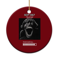 SCP 67 Mason The 6 7 Kid Meme Ceramic Ornament Six Seven Boy Horror Edit - Wonder Print Shop
