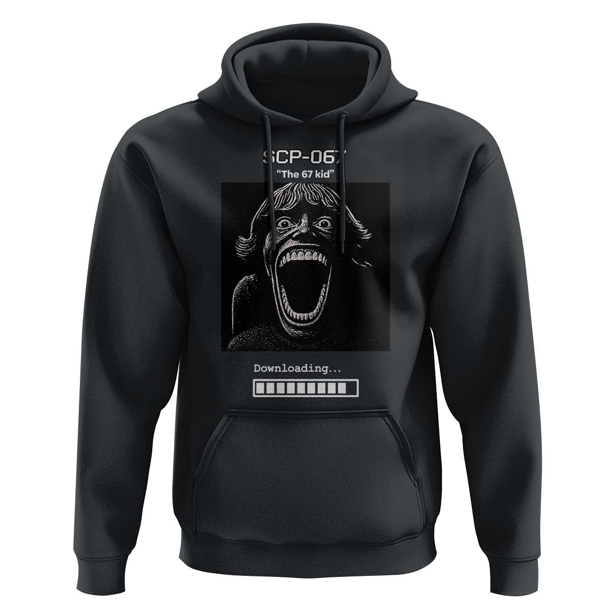 SCP 67 Mason The 6 7 Kid Meme Hoodie Six Seven Boy Horror Edit - Wonder Print Shop
