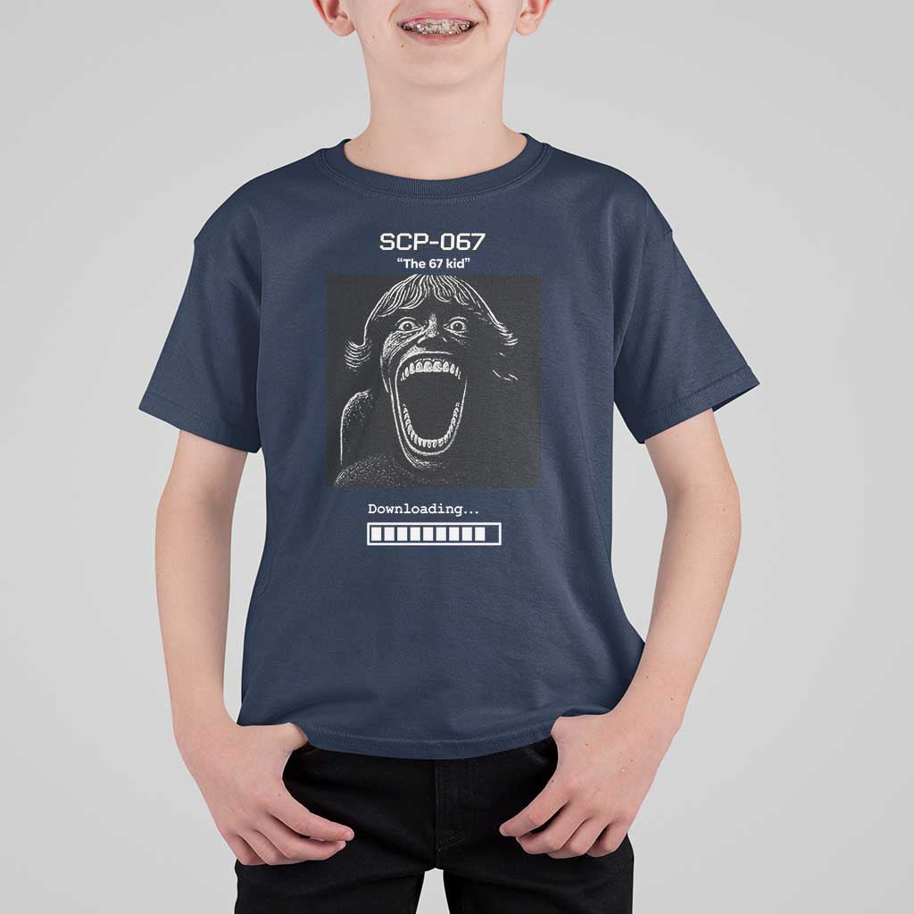 SCP 67 Mason The 6 7 Kid Meme T Shirt For Kid Six Seven Boy Horror Edit - Wonder Print Shop