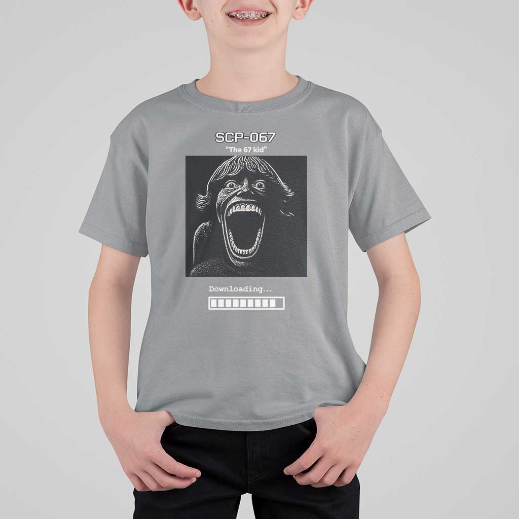SCP 67 Mason The 6 7 Kid Meme T Shirt For Kid Six Seven Boy Horror Edit - Wonder Print Shop