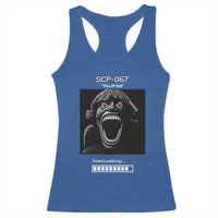 SCP 67 Mason The 6 7 Kid Meme Racerback Tank Top Six Seven Boy Horror Edit - Wonder Print Shop