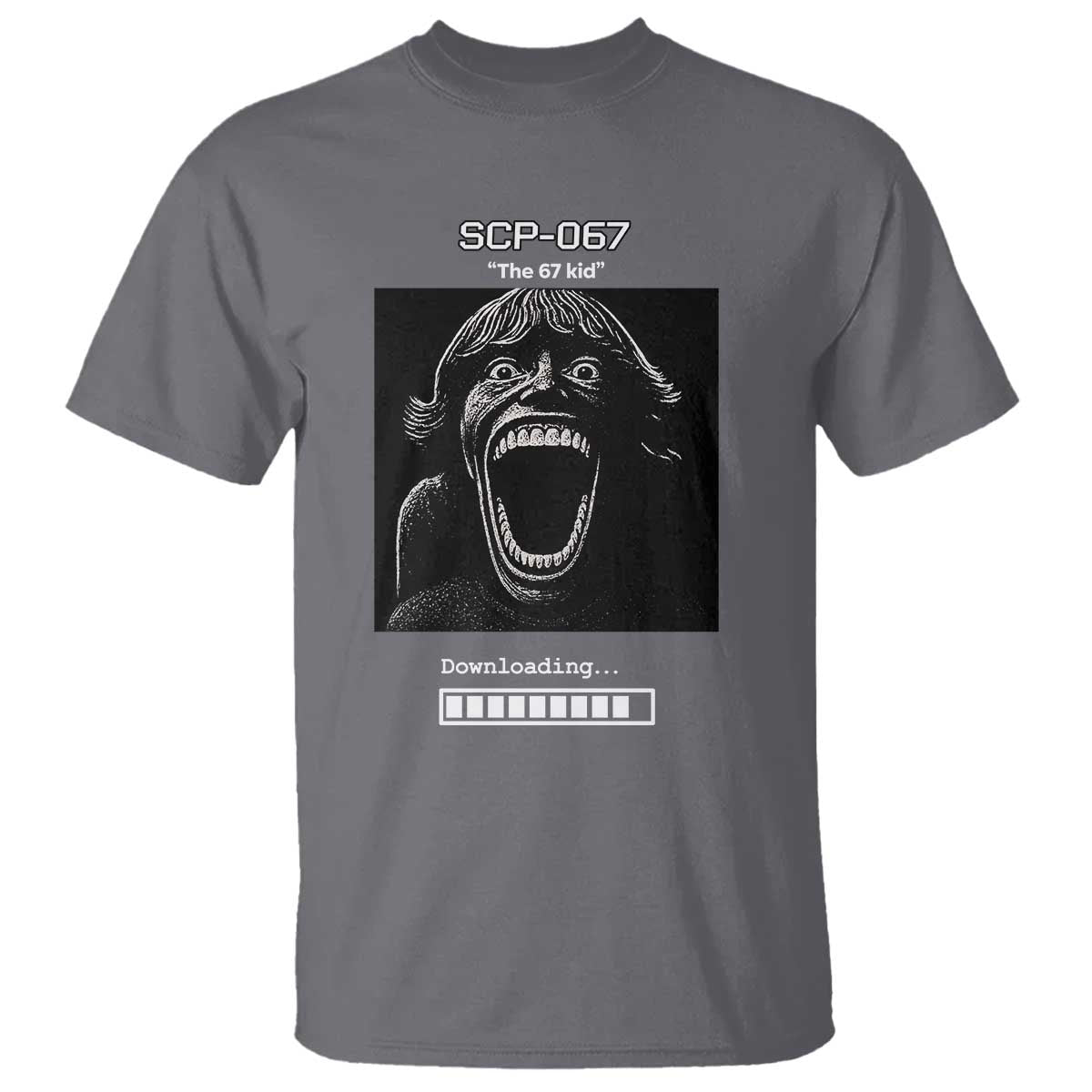 SCP 67 Mason The 6 7 Kid Meme T Shirt Six Seven Boy Horror Edit - Wonder Print Shop
