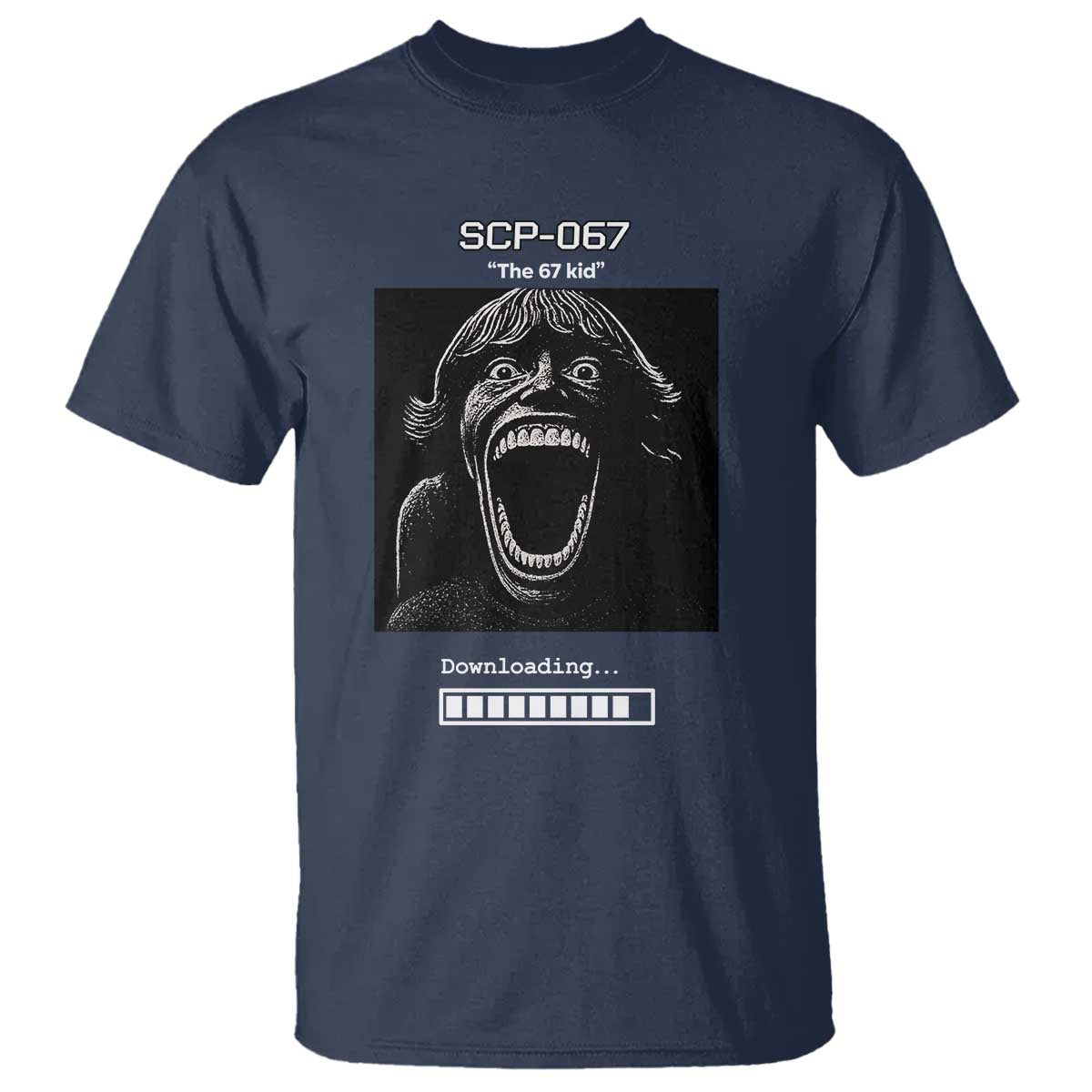 SCP 67 Mason The 6 7 Kid Meme T Shirt Six Seven Boy Horror Edit - Wonder Print Shop